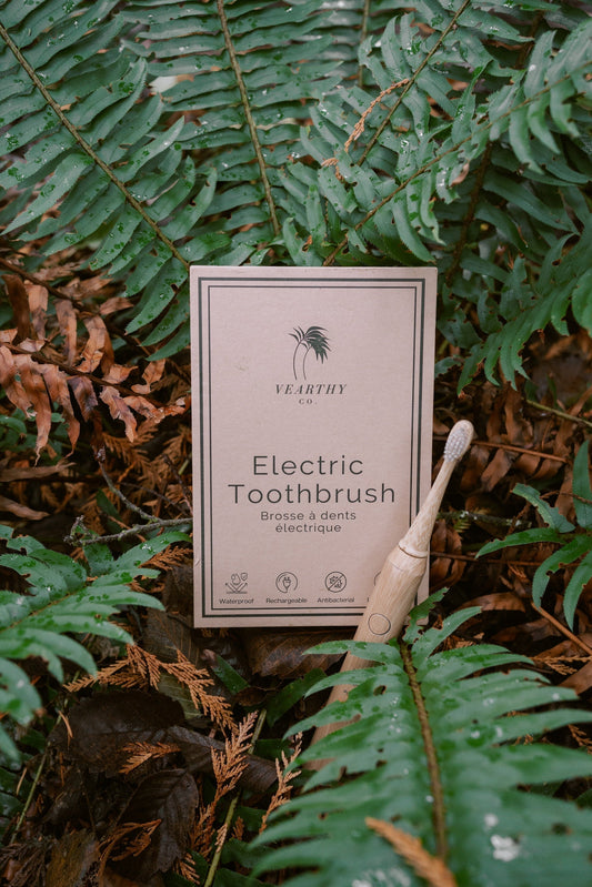 Bamboo Electric Toothbrush from Vearthy | Eco friendly, sustainable, high quality