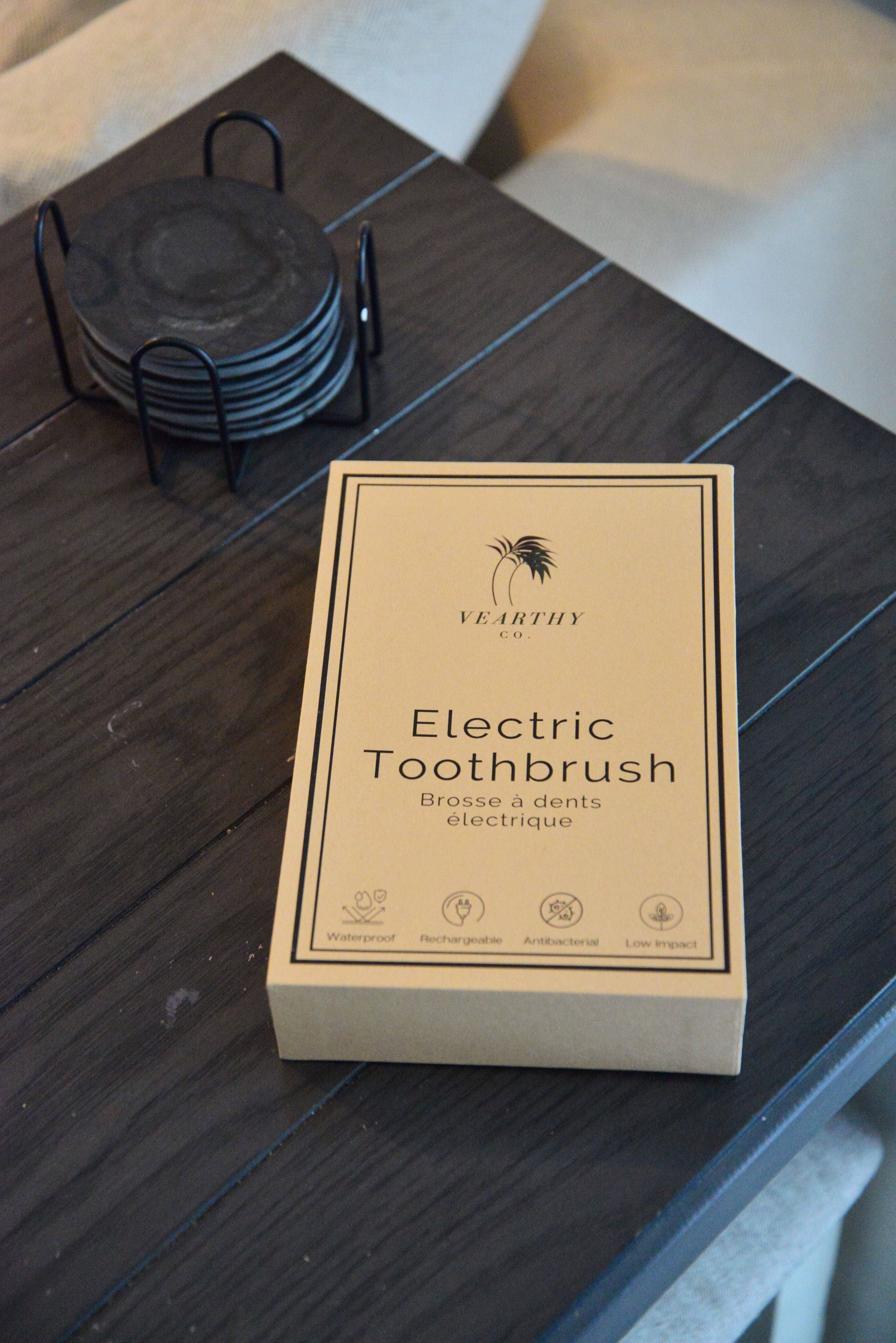 Vearthy bamboo sonic electric toothbrush packaging