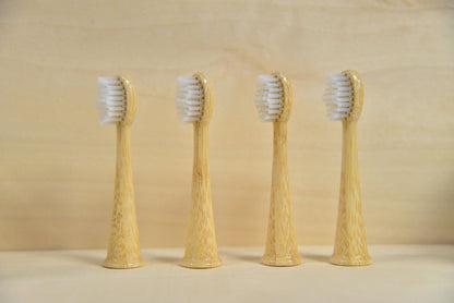 Castor seed oil electric toothbrush heads - eco friendly 